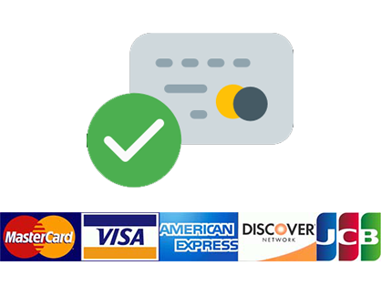 Valid credit card details